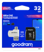 Goodram MicroSD 32GB All in one class 10 UHS I + Card reader (M1A4-0320R12