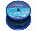 Matricas CD-R AZO Verbatim 700MB 52x Crystal (43343V