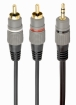 Gembird 1 x 3.5mm Male - 2 x RCA Male 10m Gold plated (CCA-352-10M