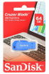 SanDisk Cruzer Blade 64GB Blue (SDCZ50C-064G-B35BE