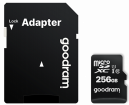 Atmiņas karte Goodram M1AA 256GB MicroSDXC + Adapter (M1AA-2560R12