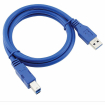 RoGer USB - USB B 1.5m Blue (RO-PR-C-B