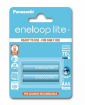 Panasonic Rechargeable Batteries 2x AAA (BK-4LCCE/2BE