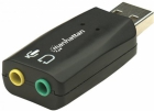 Skaņas karte - adapteris Manhattan High-Speed USB 5.1 3D (150859M