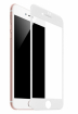 TakeMe HARD Ceramic Full Surface Screen Protector for Apple iPhone SE (2020) / 7 / 8 White (TKM-HDCE-IP-7/8-WH