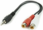 Kabelis Gembird 3.5mm Jack - 2xRCA (CCA-406