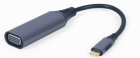 Gembird USB Type-C Male - VGA Female Space Grey (A-USB3C-VGA-01