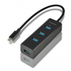 Axagon HUE-S2C USB-C 3.1 charging hub (HUE-S2C