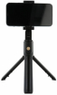 RoGer 2in1 Selfie Stick + Tripod Telescopic Stand with Bluetooth Remote Control Black (RO-SELF-2IN1-BK