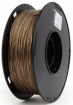 3D Printera izejmateriāls Gembird PLA-PLUS filament Gold Metal Color 1.75 mm 1 kg (3DP-PLA+1.75-02-GL