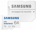 Samsung PRO Endurance microSD 64GB + Adapter (MB-MJ64KA/EU