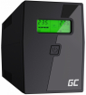 Uninterruptible power supply unit Green Cell Power Proof with LCD Display 2000VA 1200W (UPS05