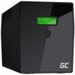 Nepārtrauktas barošanas bloks Green Cell Power Proof with LCD Display Pure Sine Wave 2000VA 1400W (UPS09