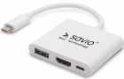Adapteris Savio USB Type-C - HDMI  (AK-48