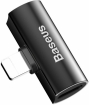 Adapter Baseus Lightning Male - Lightning Female Black (CAL46-01