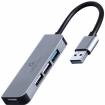 USB Centrmezgls Gembird 4-port USB Hub (UHB-U3P1U2P3-01